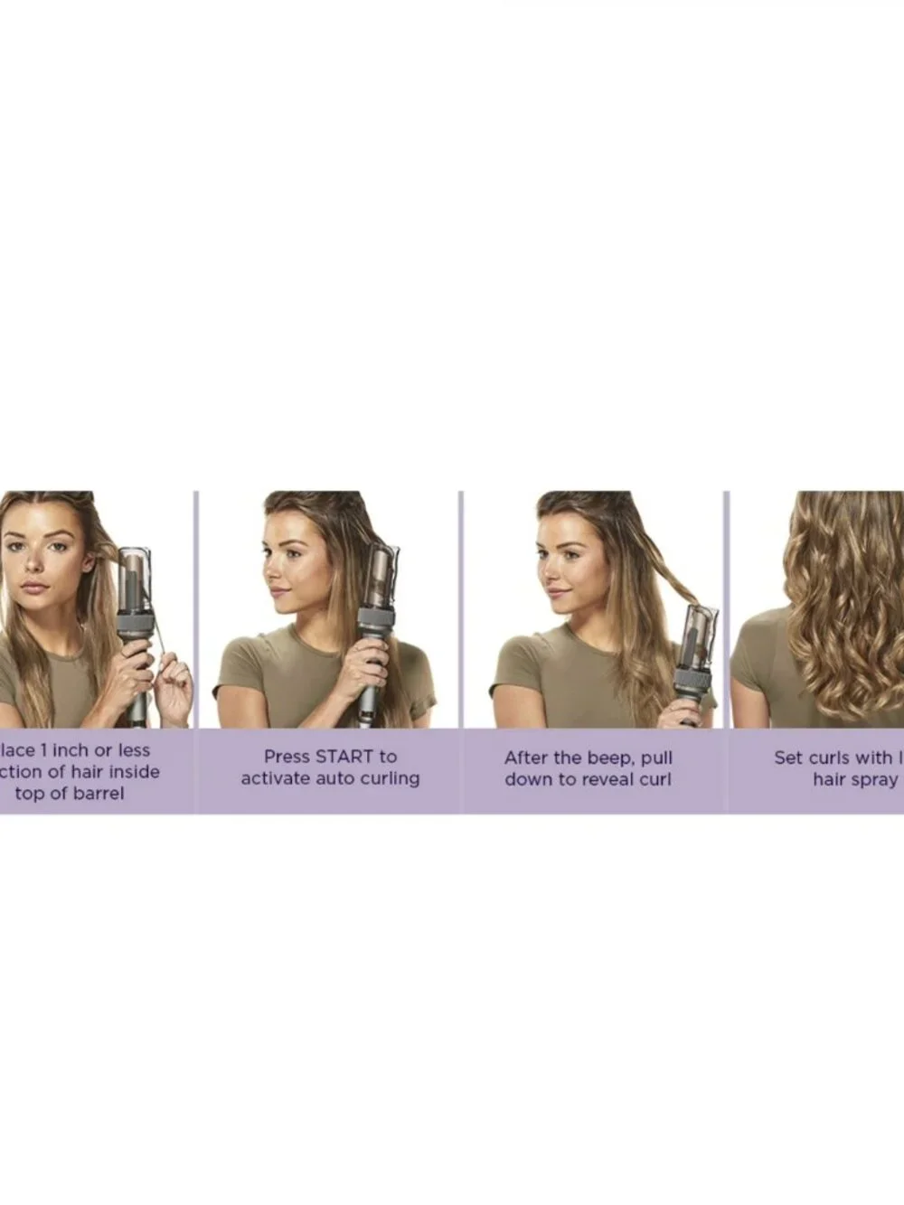 InfinitiPro Conair Curl Secret Ceramic Auto Curler New In Box - Picture 7 of 7